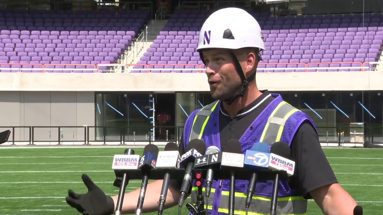 Chip Kelly, David Braun talk new Ryan Field's impact fot Northwestern football