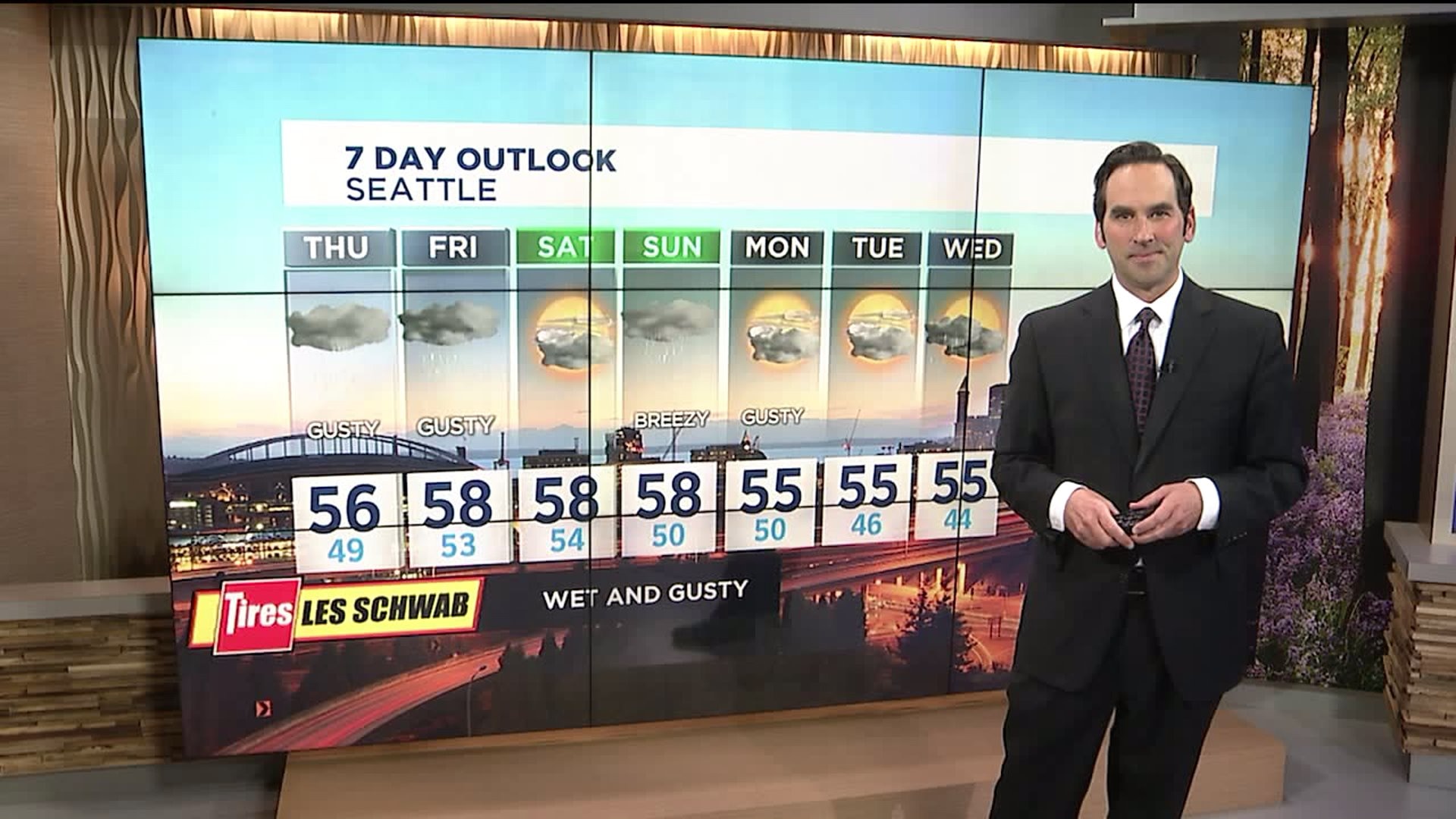 Q13 News evening weather forecast