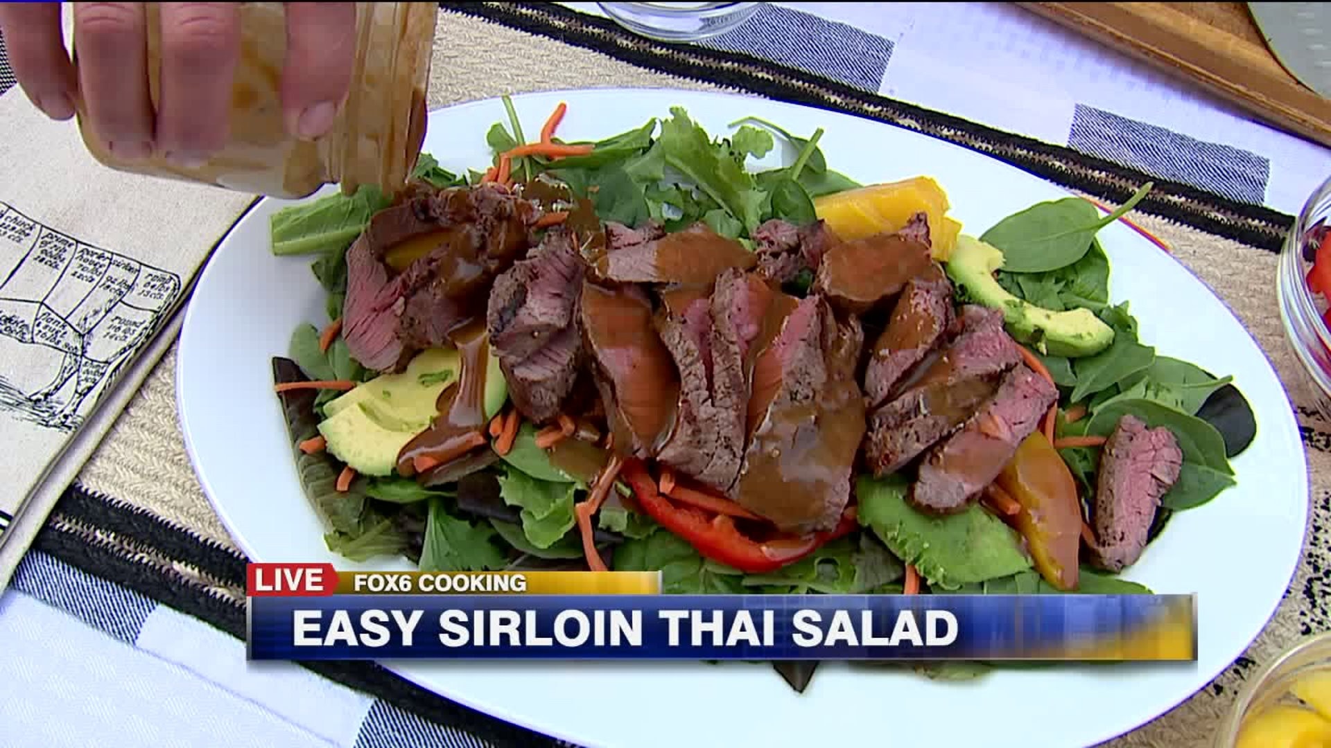 Easy Sirloin Thai Salad
