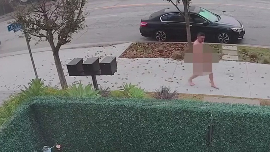 Naked intruder shot dead in Studio City