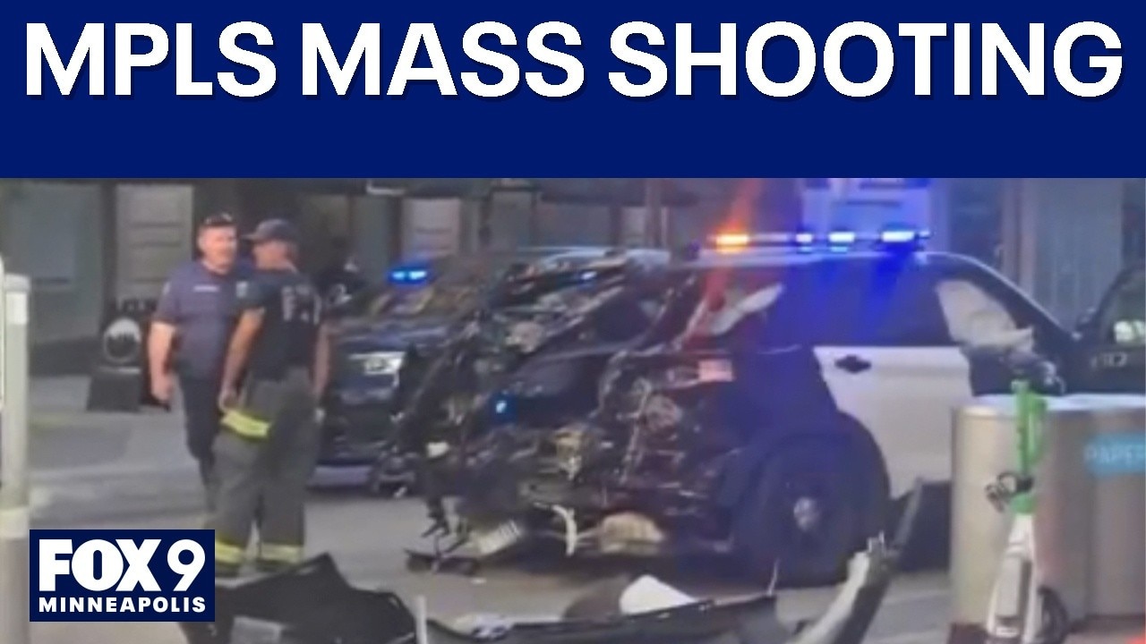 Minneapolis mass shooting: First responders process crime scene