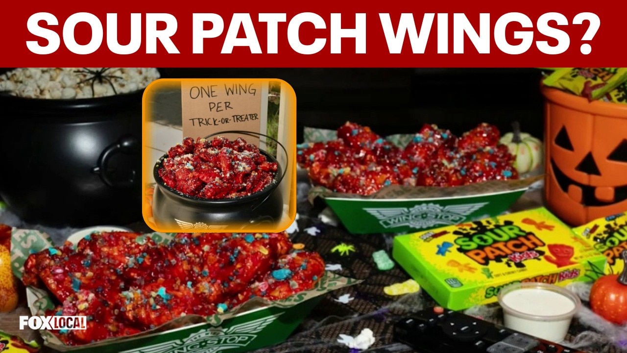 Wingstop just dropped SOUR PATCH KIDS Wings (and they look insane!)