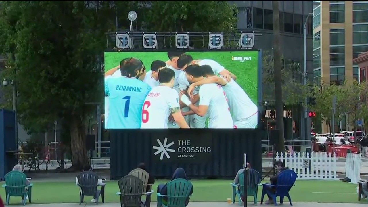 Iran plays in World Cup 