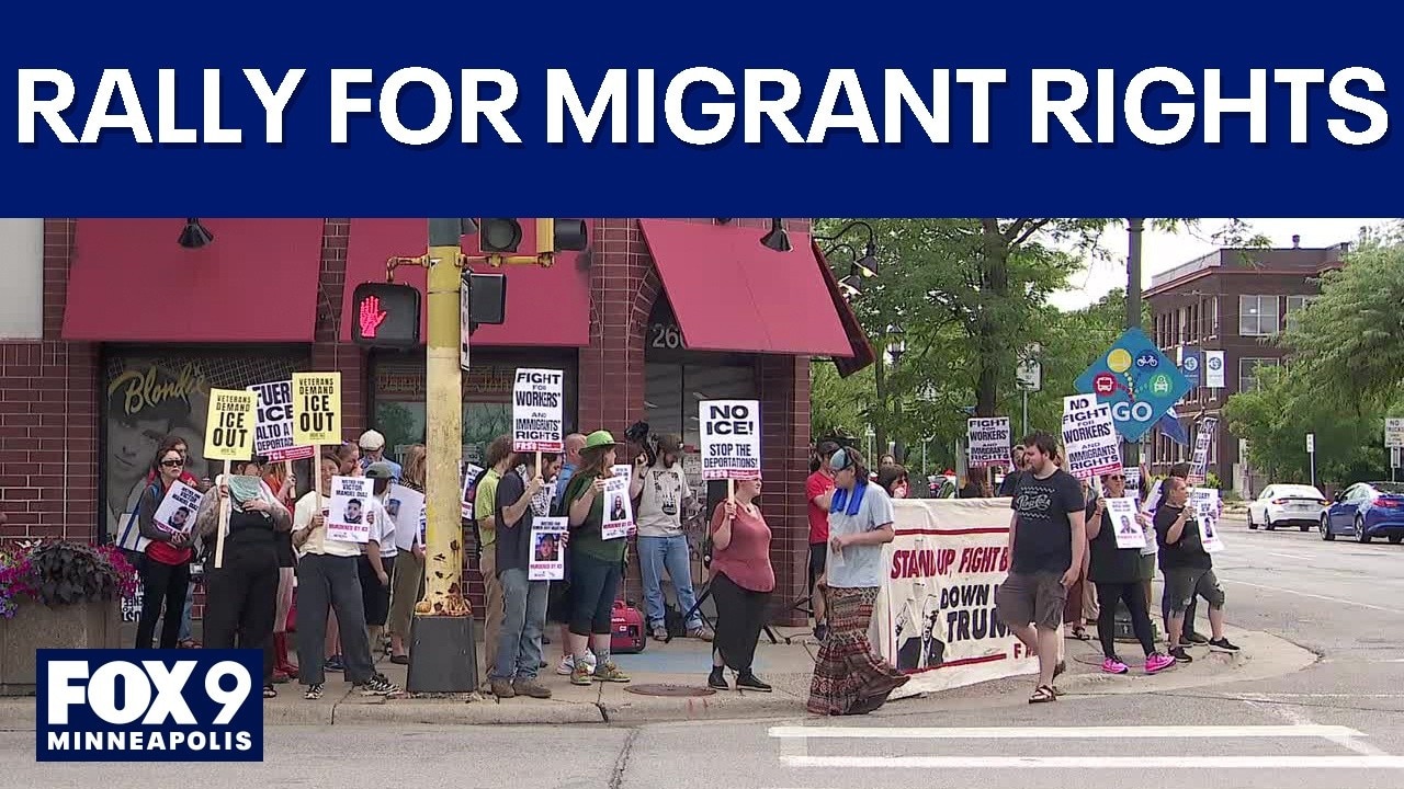 'Dine & Demonstrate' rally near Alex Pretti Memorial