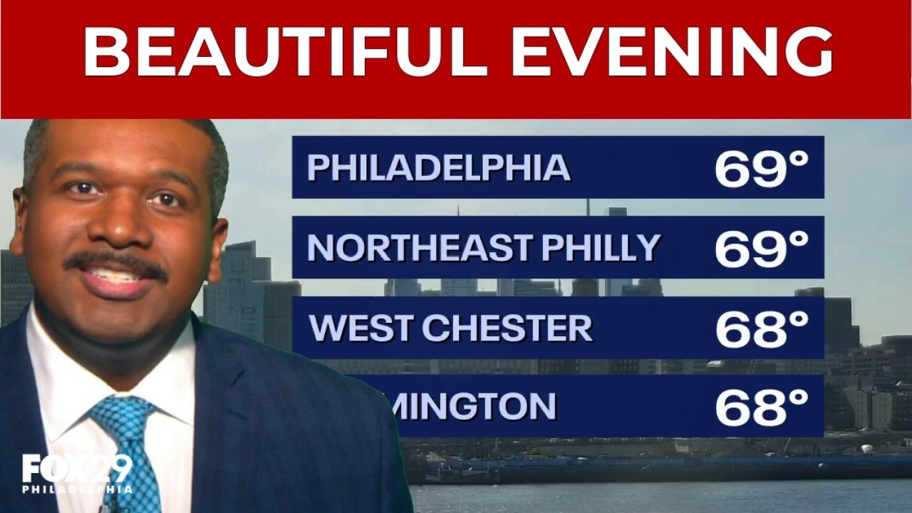 Philadelphia weather: Tuesday evening forecast