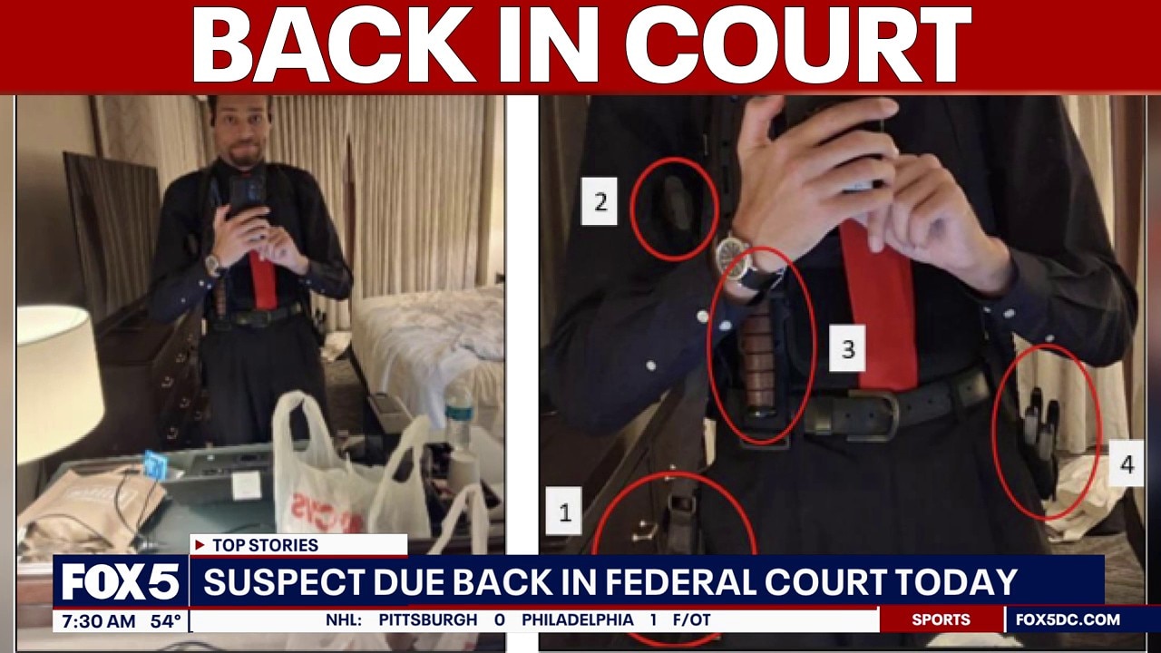Suspected WHCA shooter due back in federal court Thursday