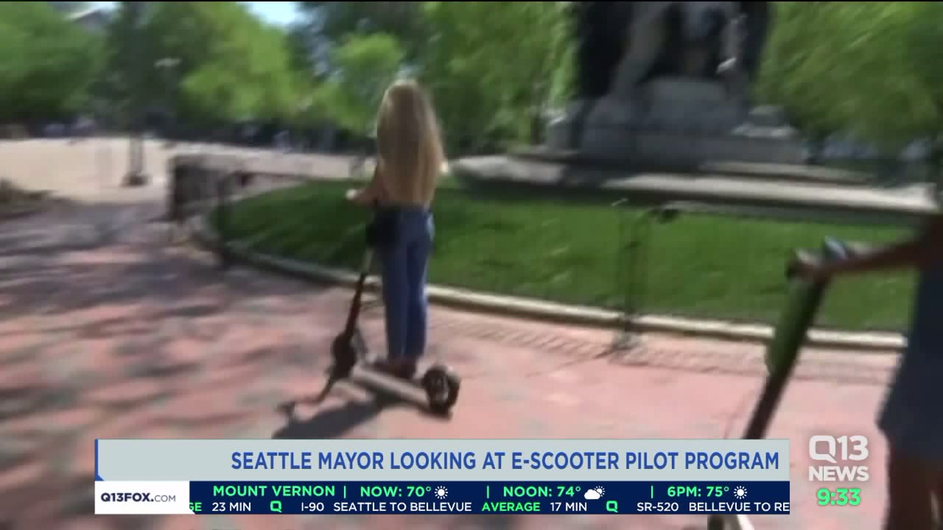 Seattle plans pilot program for sharable electric scooters