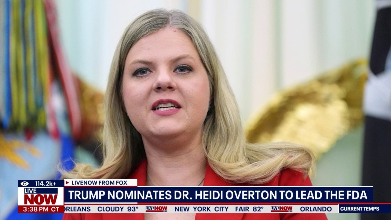Who is Dr. Heidi Overton? Trump's new FDA chief