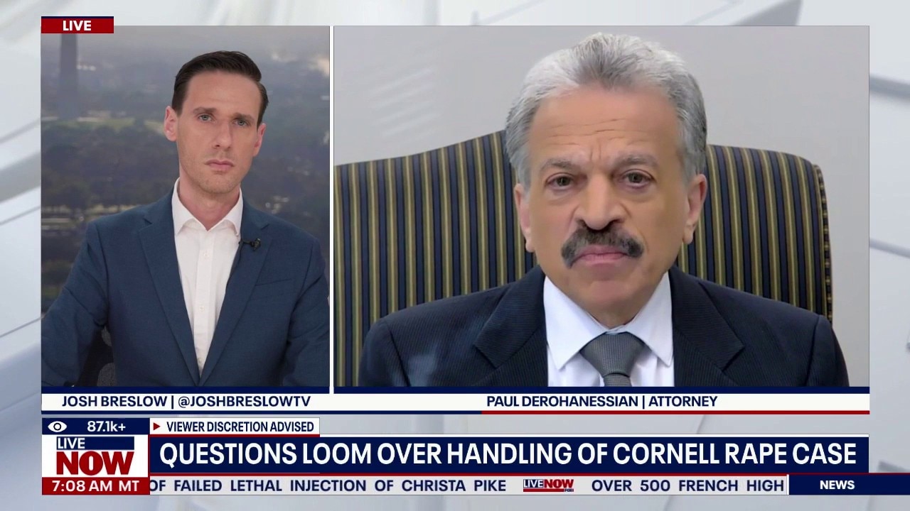 Cornell president: Rape claims are "deeply disturbing"