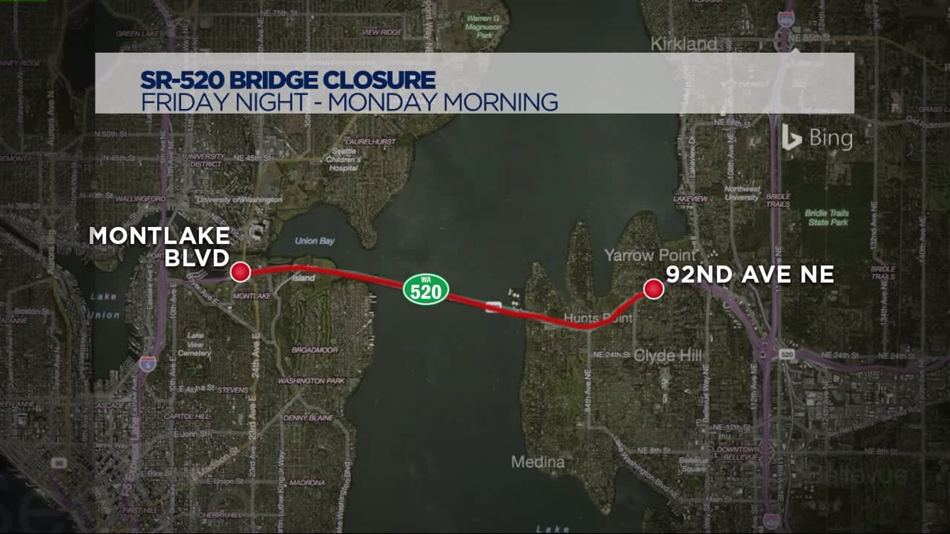 Weekend Traffic Workarounds
