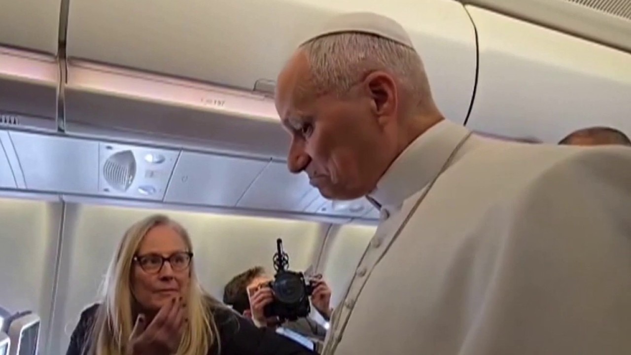 Trump blasts Pope Leo after Iran comments