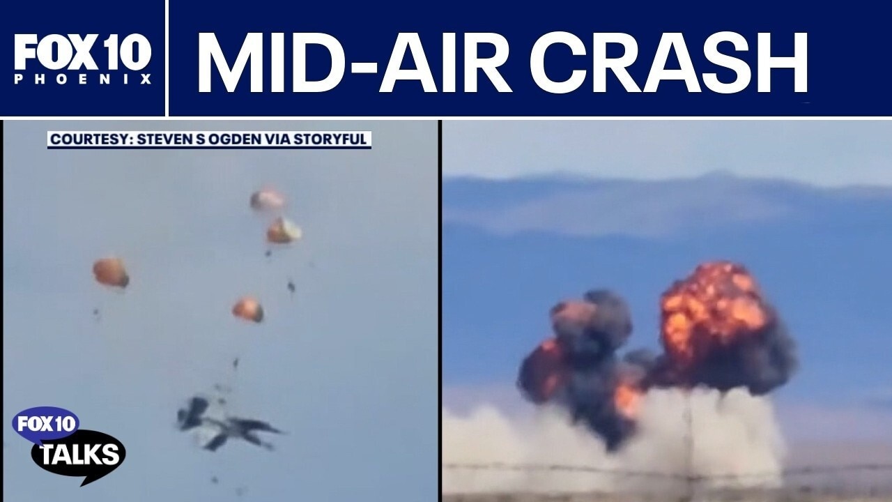 Navy jets crash at air show; latest on Iran war l FOX 10 Talks