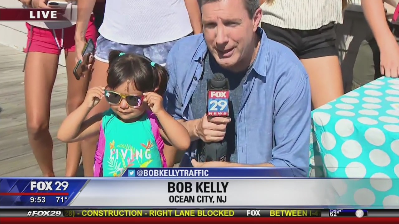 Bob Kelly signs off from Ocean City, New Jersey with the Cookie Kids!