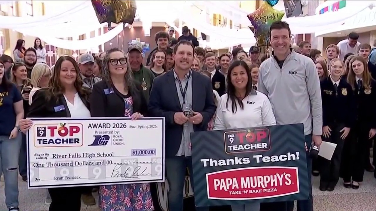 FOX 9 Top Teacher: Ryan Pechacek of River Falls HS