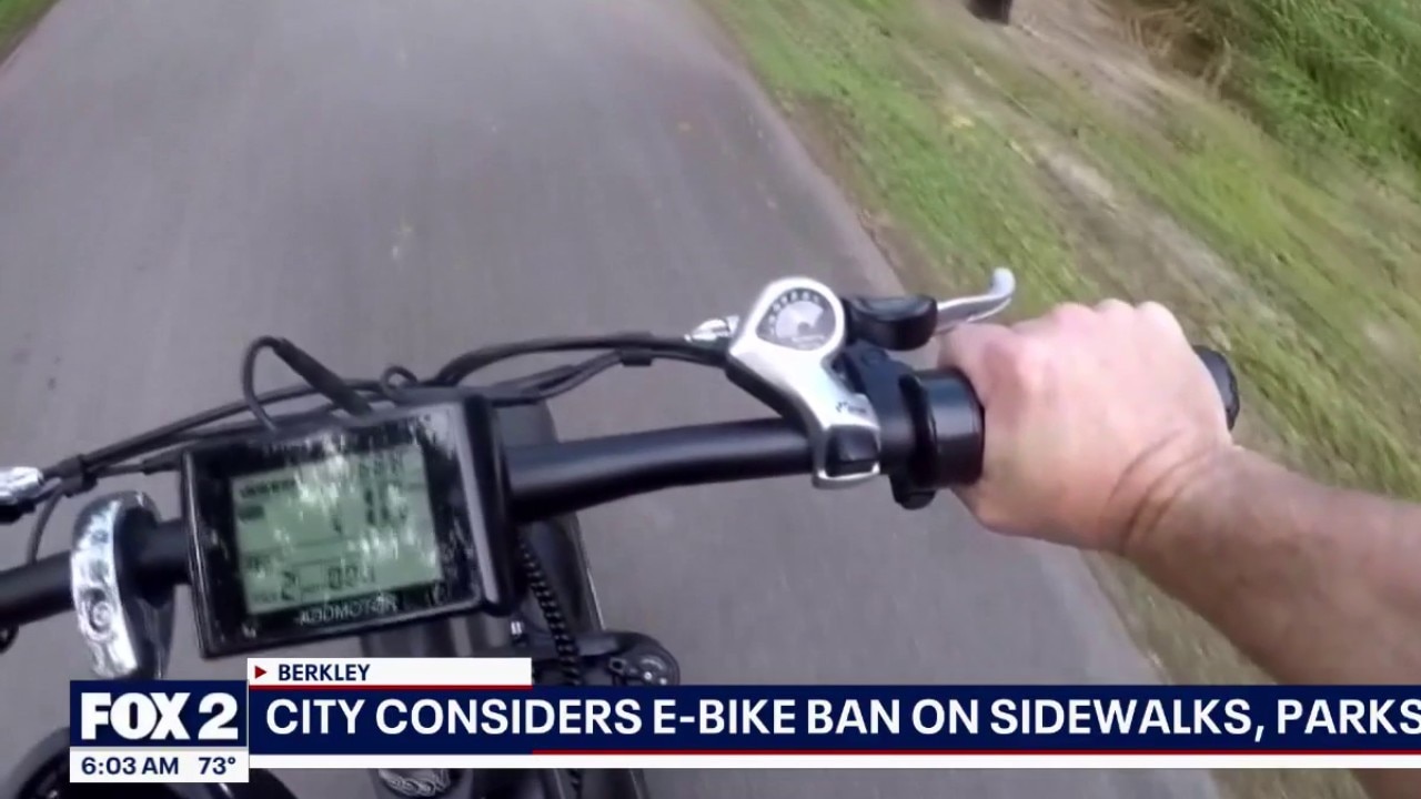 Berkley weighs electric bike ban for sidewalks, parks