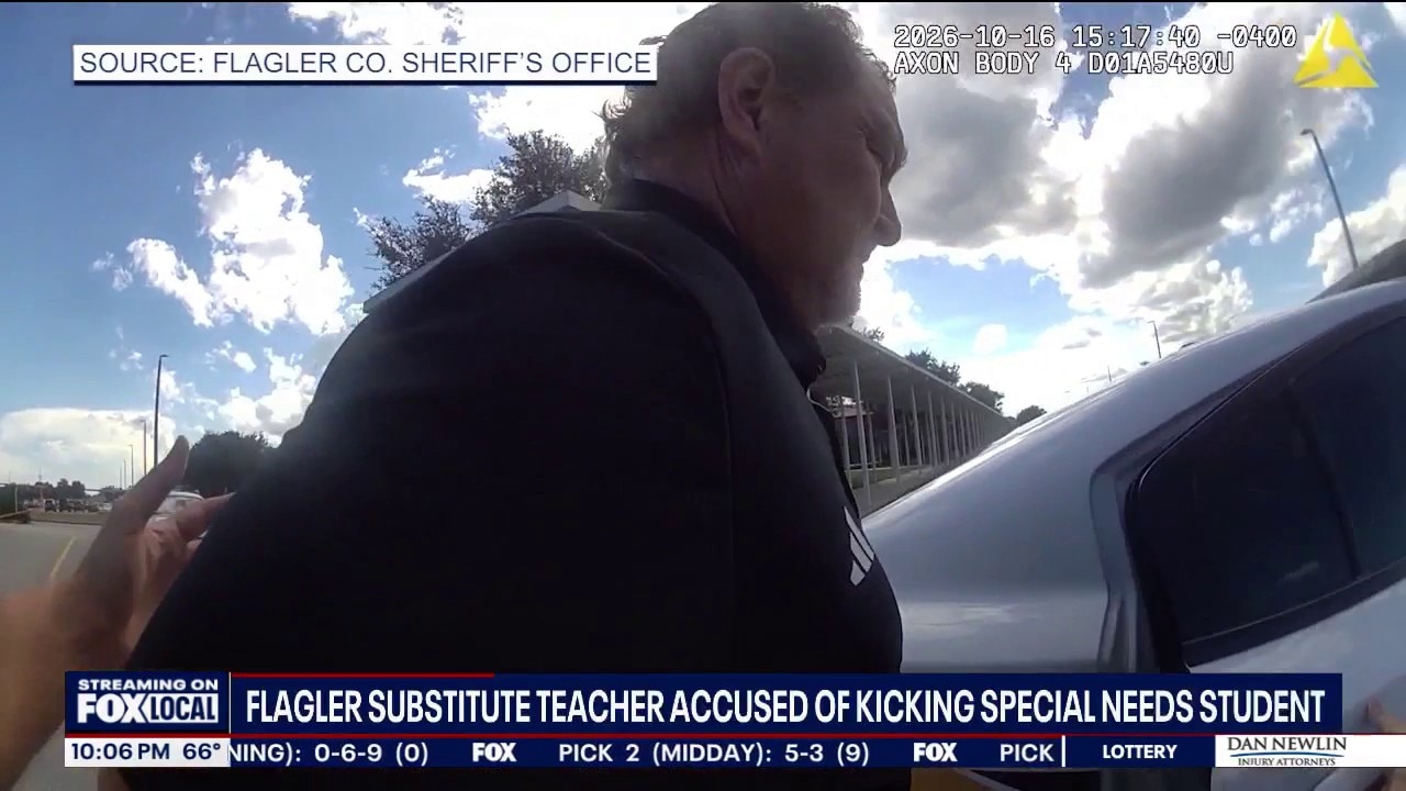 Substitute teacher accused of kicking student with special needs
