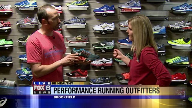 Shoe shopping for your health at Performance Running Outfitters
