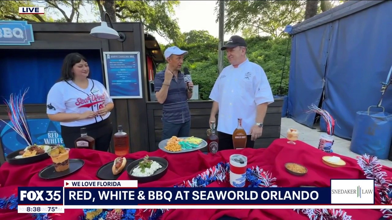 Sea World Orlando’s Red, White & BBQ: Celebrating America 250 with culinary favorites