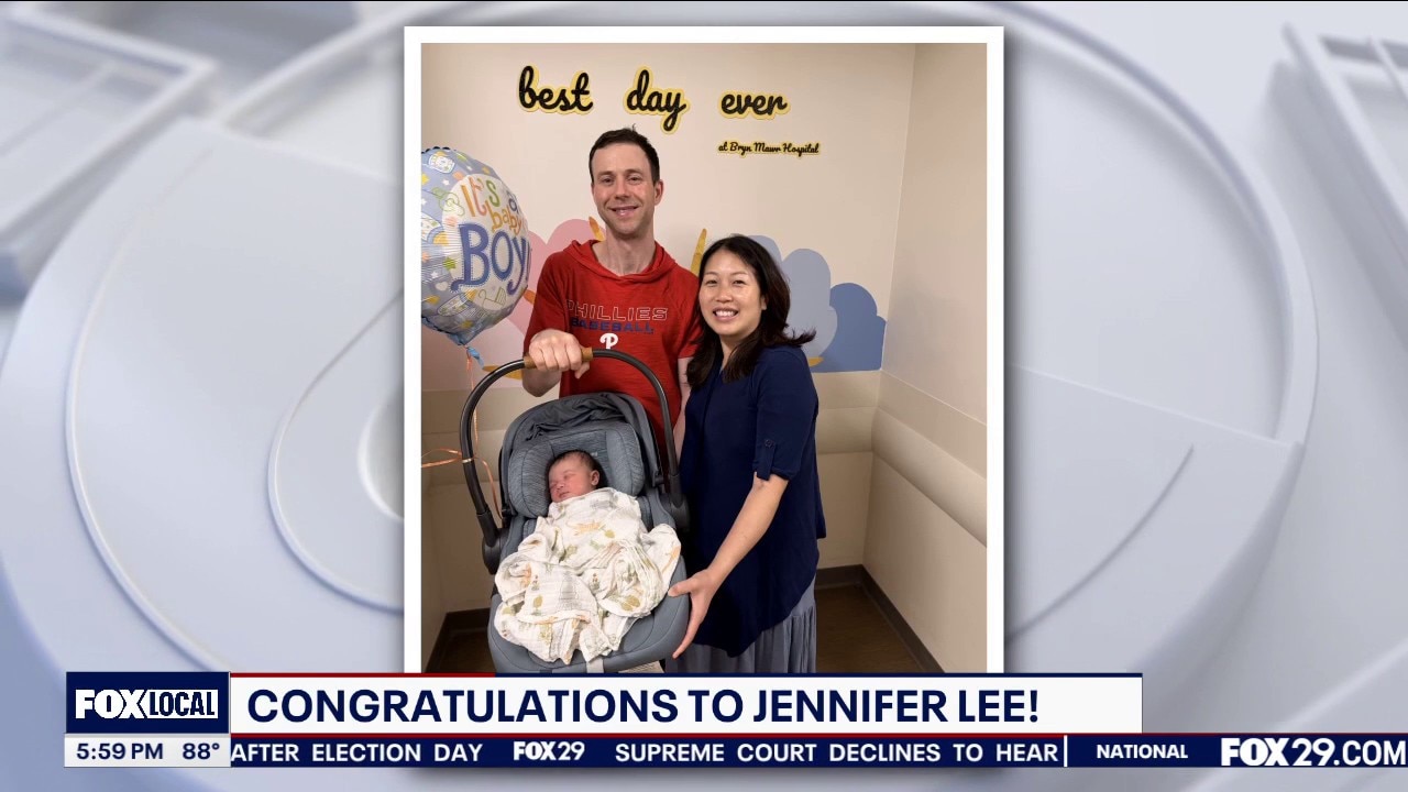 FOX 29's Jennifer Lee welcomes baby boy