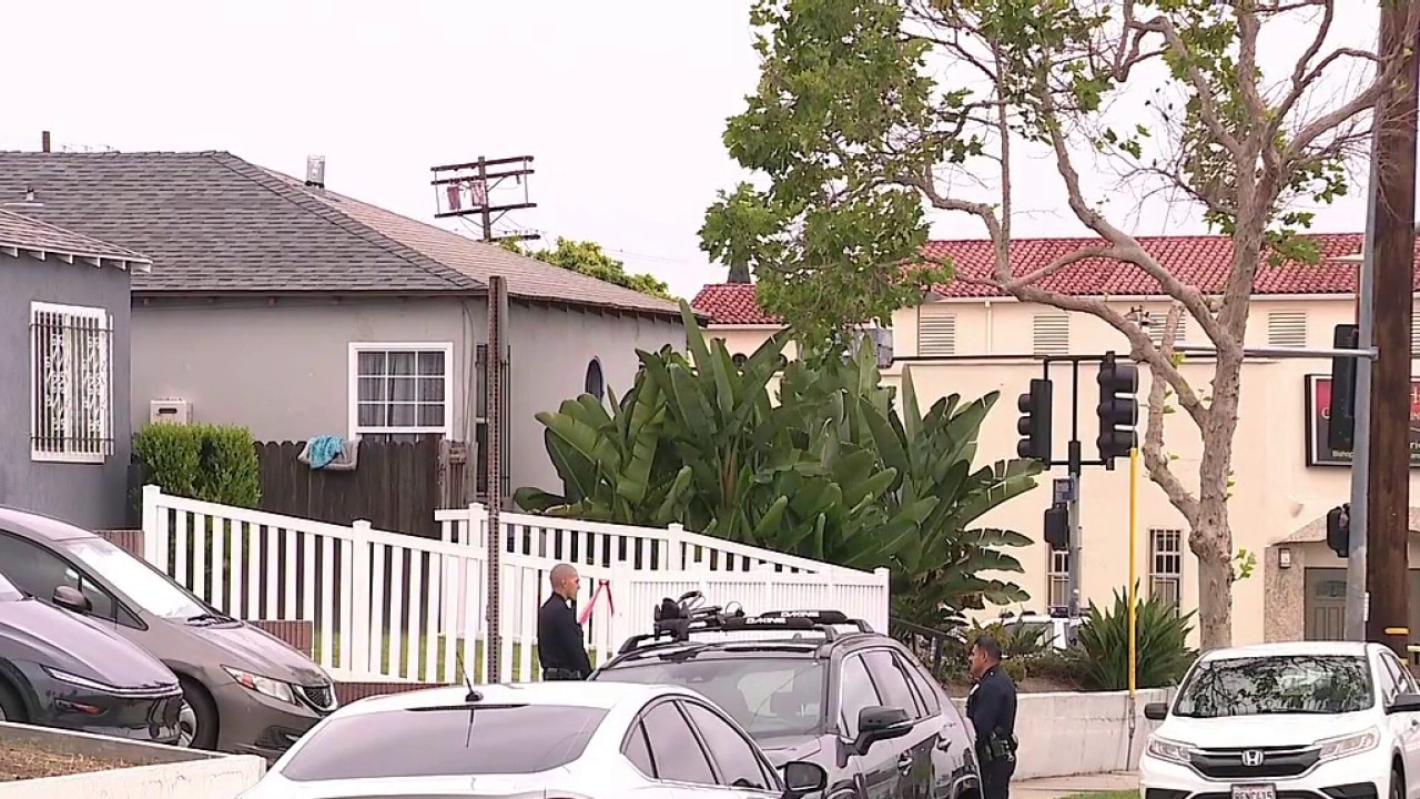 Armed burglary suspect shot by LAPD officer