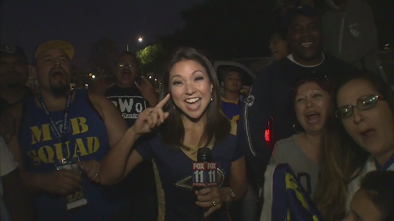 Rams fans react to Panthers loss