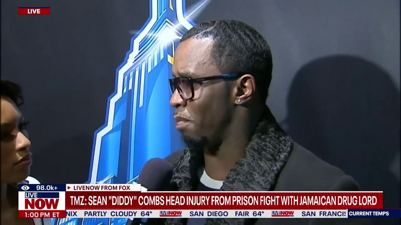 Diddy hospitalized after prison fight with Jamaican drug lord