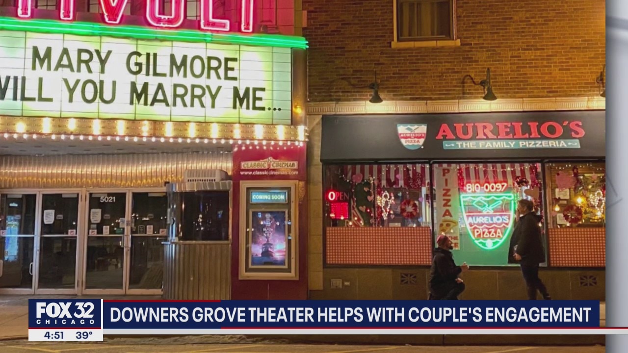 Downers Grove theater helps with couple's engagement