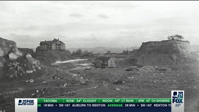 As Seattle tunnel project progresses, a look back at 30-year Denny regrade that `moved mountains`