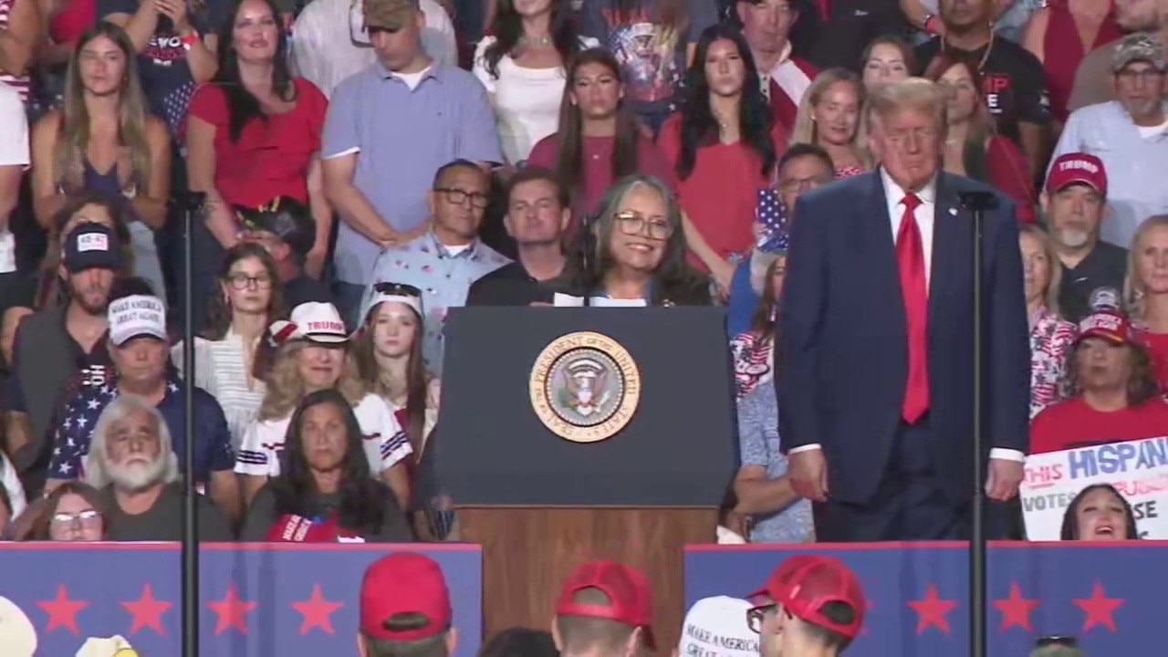 FULL: Marie Vega speaks at rally in San Antonio