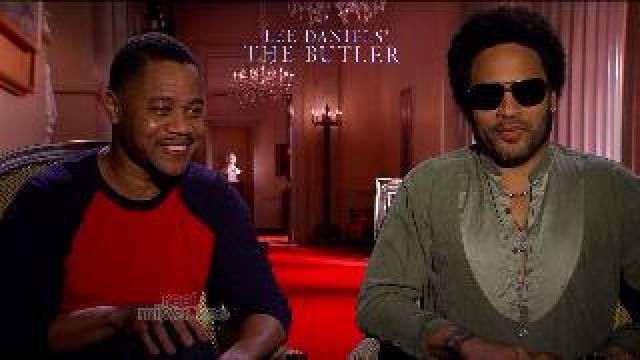 Gino talks with Oprah, Forest Whitaker, Cuba Gooding, Jr.