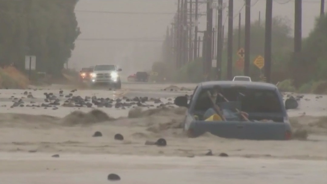 Tropical Storm Hilary lashes California, Mexico
