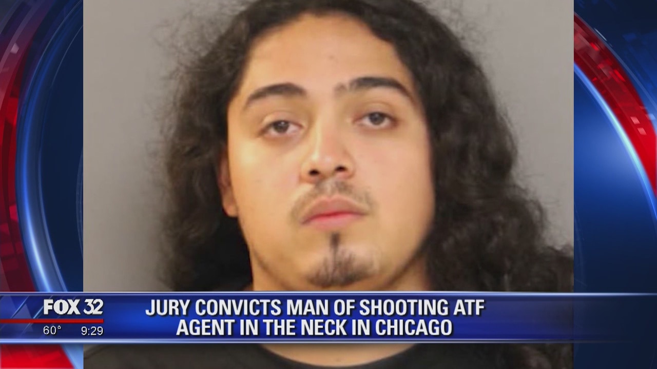 Chicago gang member found guilty of shooting ATF agent