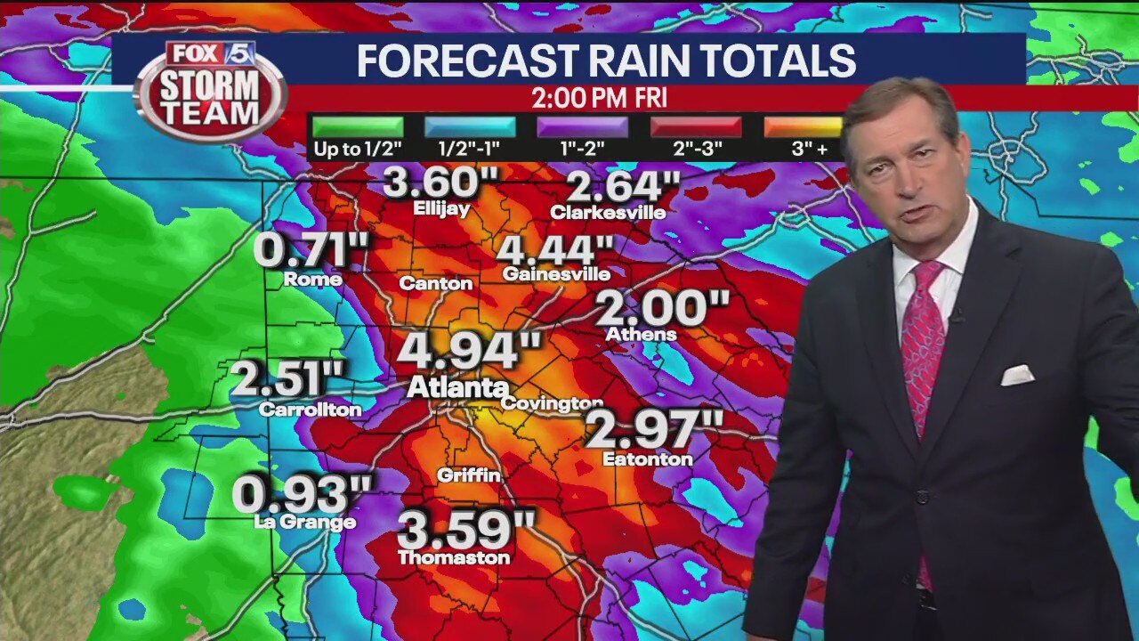 Tuesday night forecast