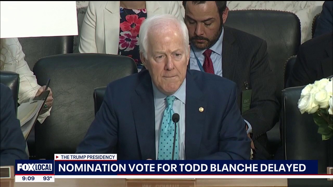 Trump AG nominee vote delayed after Cornyn hesitation