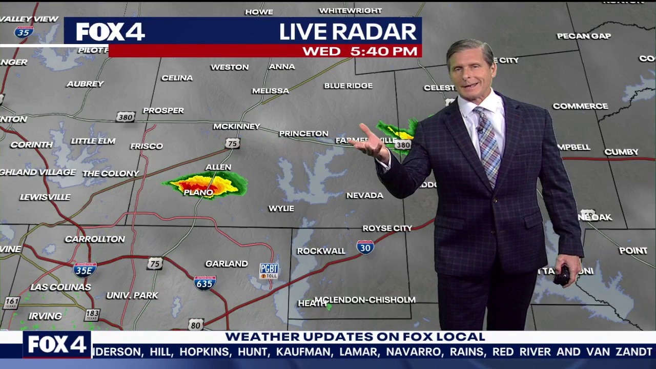 Dallas weather: Apr. 29 evening forecast