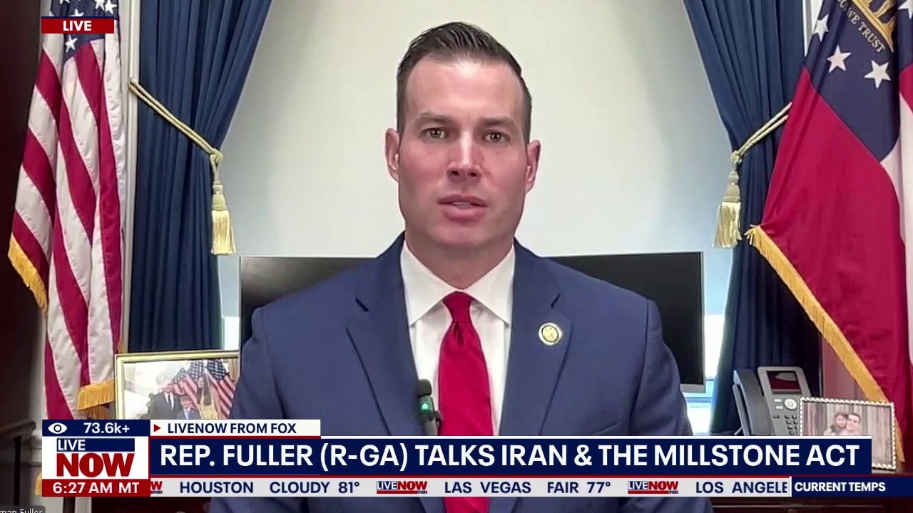 Rep. Fuller (R-GA) talks Iran & the Millstone Act