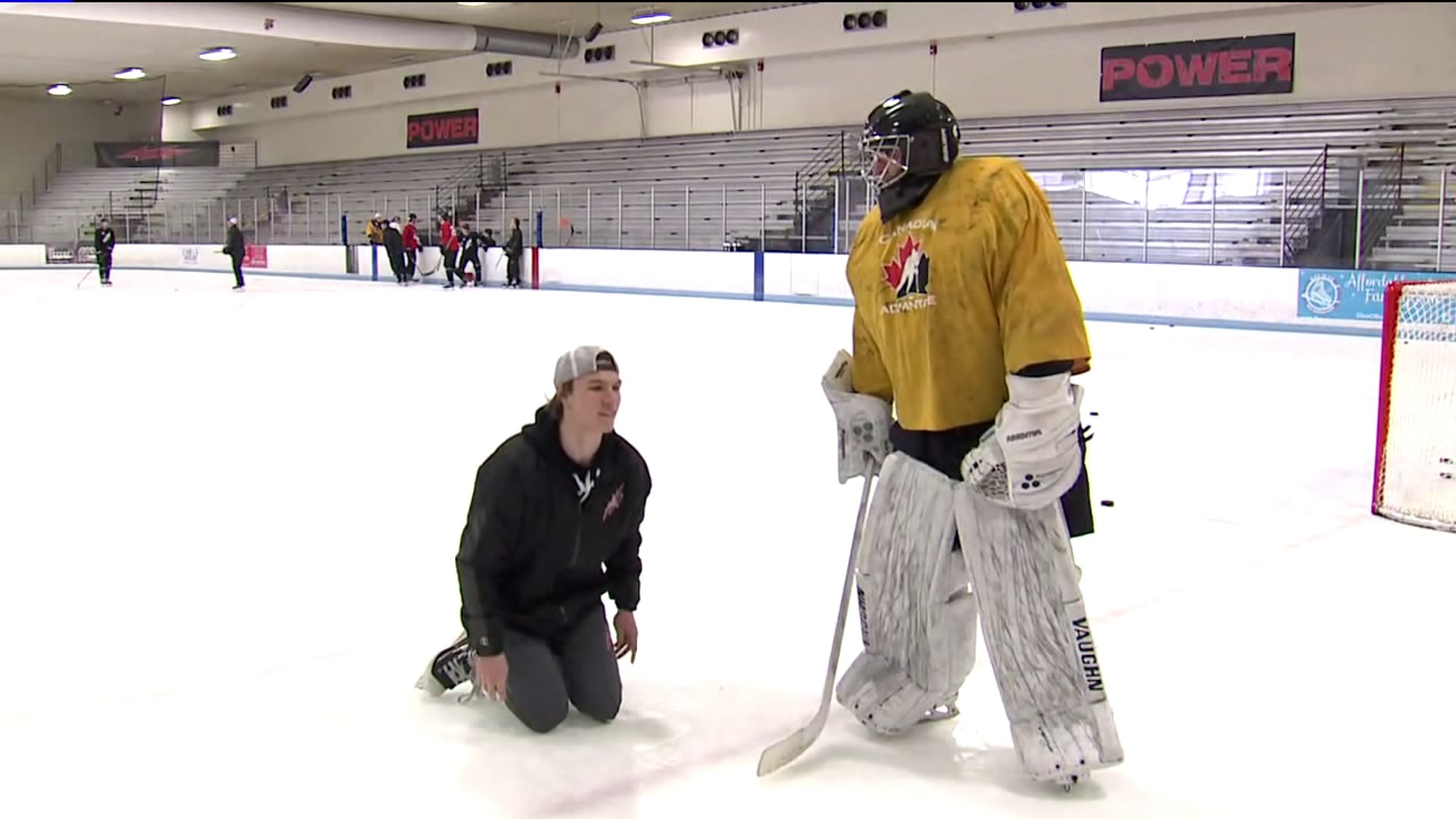 On the ice with Milwaukee Power