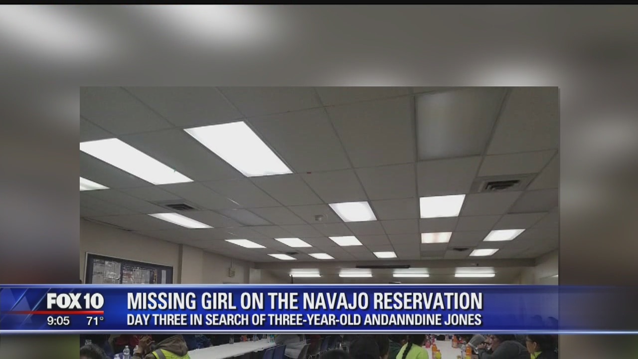 Search underway on Navajo Nation for missing 3-year-old girl