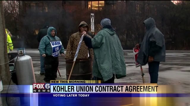 Kohler Co., UAW Local 833 announce contract agreement after weeks-long strike