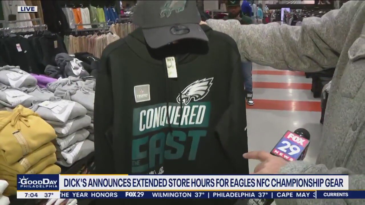New Eagles gear goes on sale after NFC Championship win