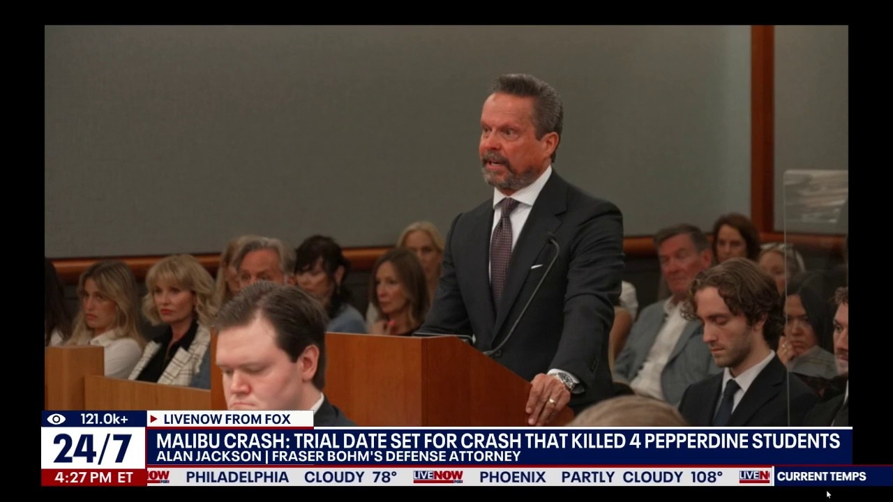 Trial set for Malibu crash that killed 4 Pepperdine students