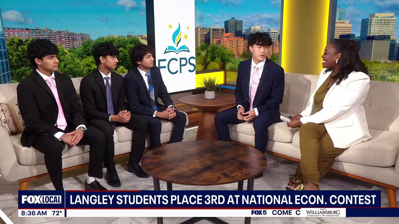 Langley Students Place 3rd At National Econ. Contest