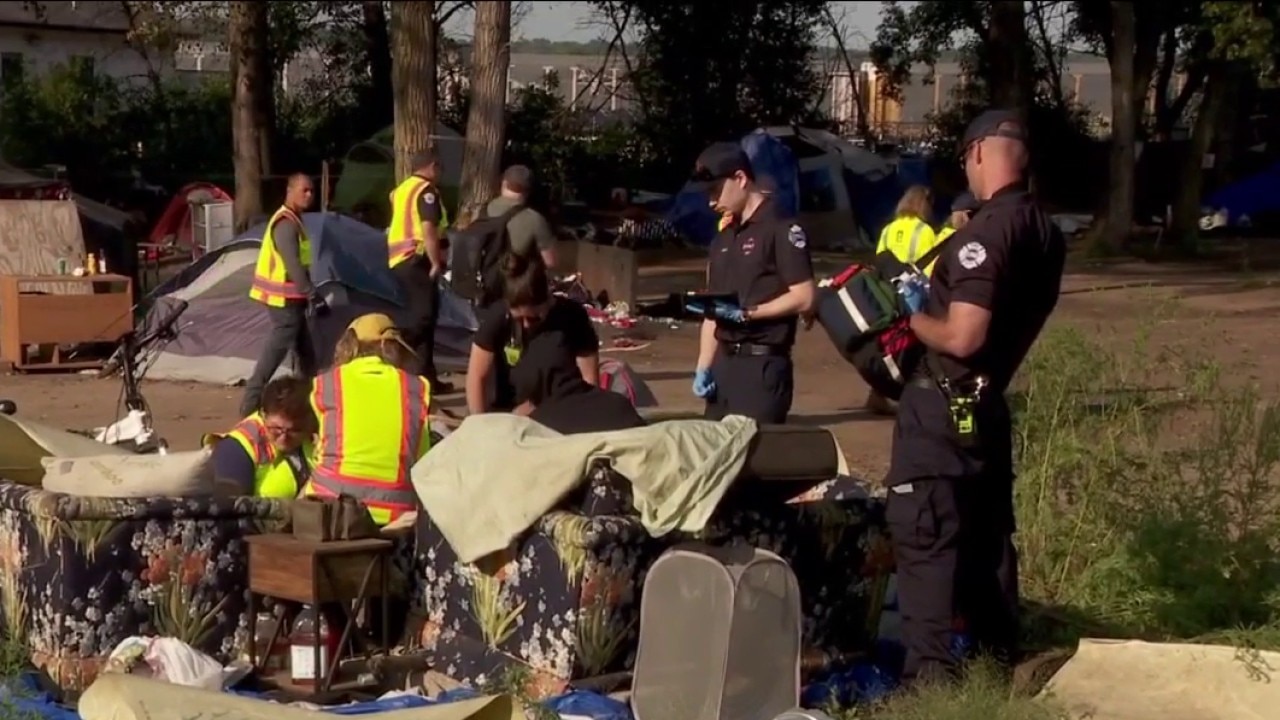 St. Paul's Pig's Eye encampment cleared out