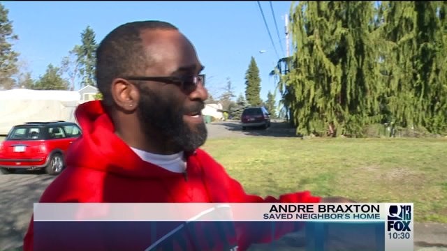 Neighbor puts out fire in house where 2 kids were home
