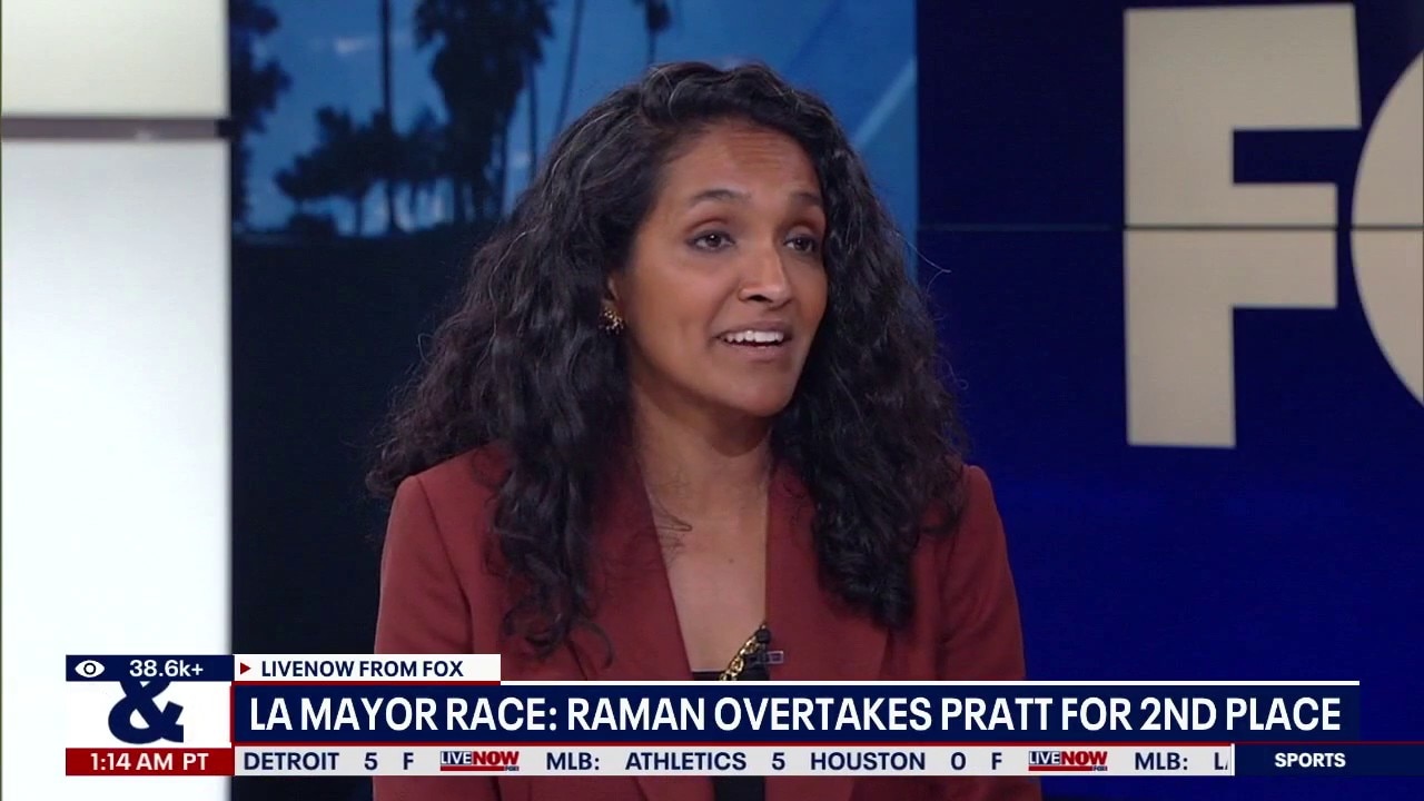 Raman surges ahead of Pratt in LA mayor race