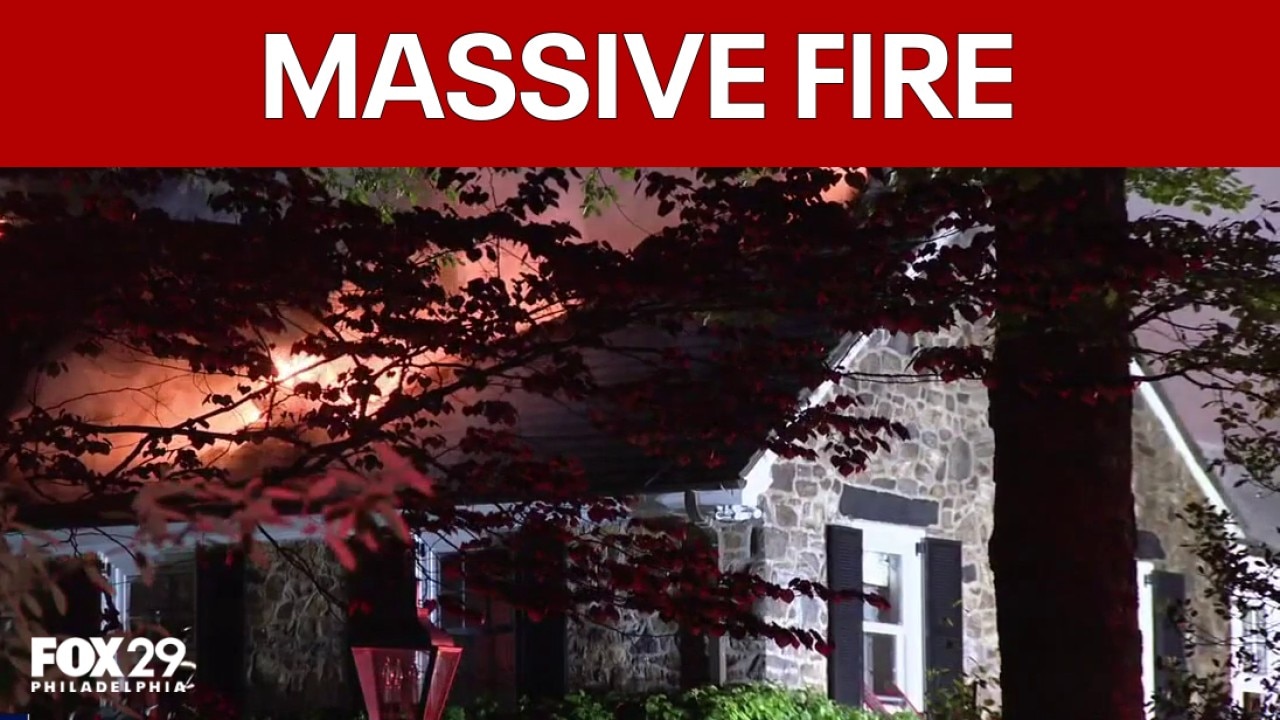 Villanova home destroyed in fire; family escapes blaze