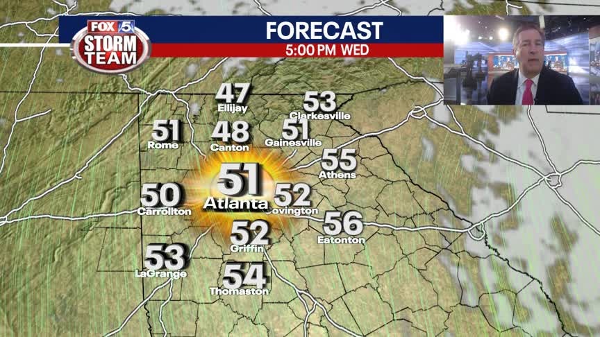 Tuesday Night Weather Update