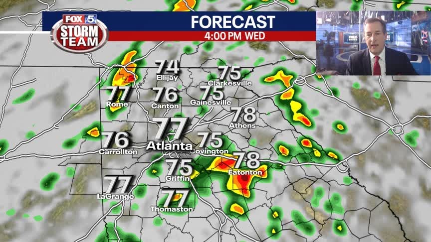 Tuesday Evening Weather Update