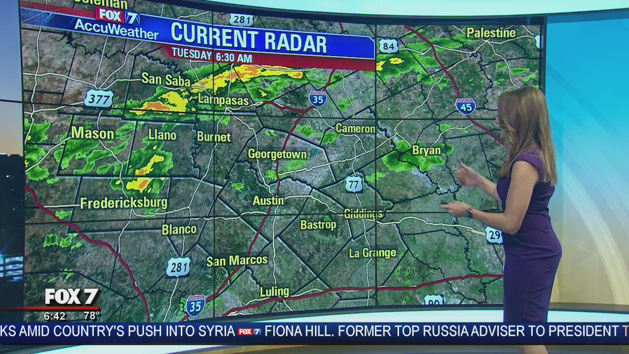 Morning weather forecast for October 15