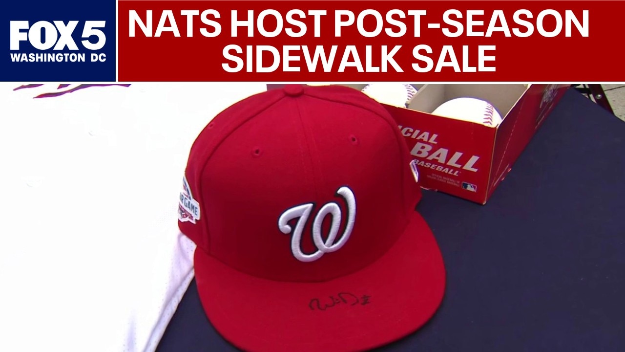 Washington Nationals host post-season sidewalk sale